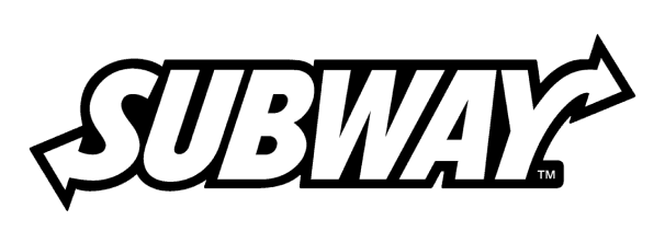 Subway White Logo